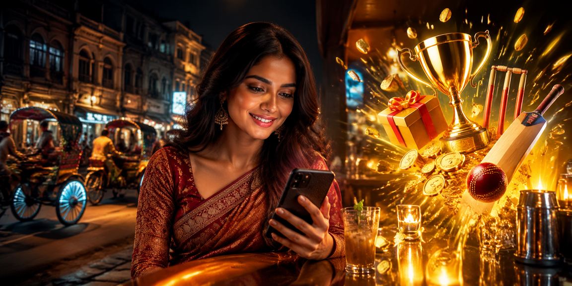 ঢাকার চা বাগানে ক্রিকেট বেটিং করছেন একজন সদস্য মোবাইলে